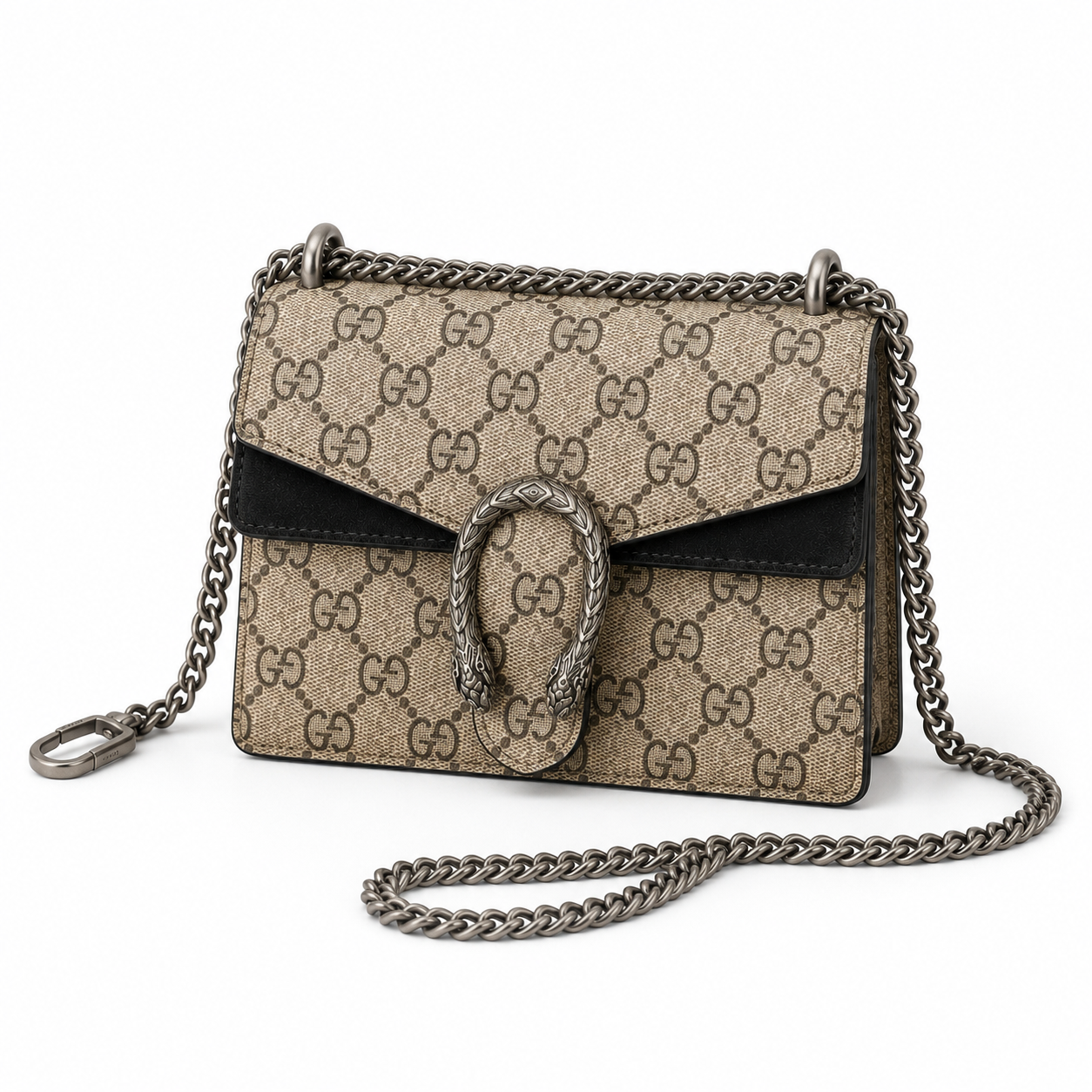 Gucci sac à main - dionysus suprême beige et noir