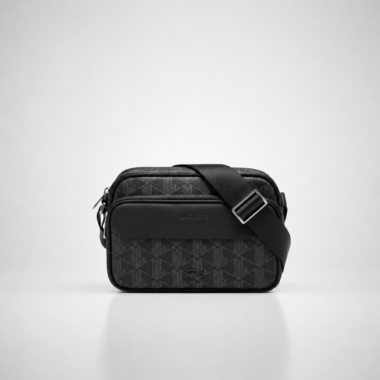 Lacoste sac à bandoulière - the blend noir