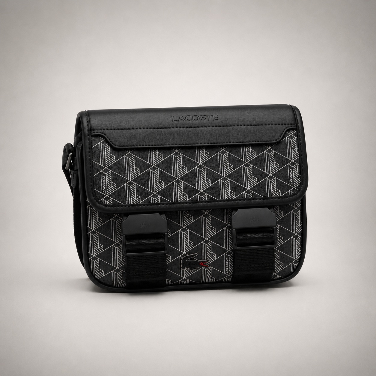 Lacoste sacoche - blend noir