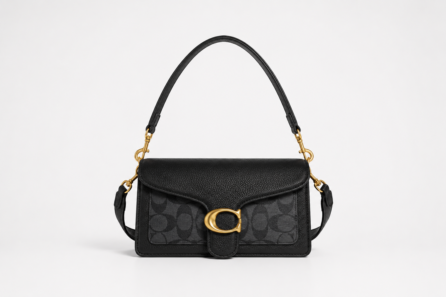 Coach sac à main - tabby 26 signature noir