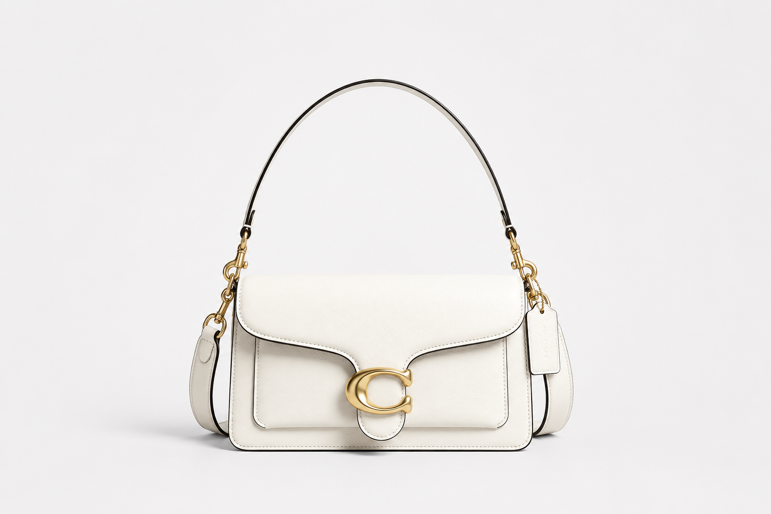 Coach sac à main - tabby 26 classique blanc