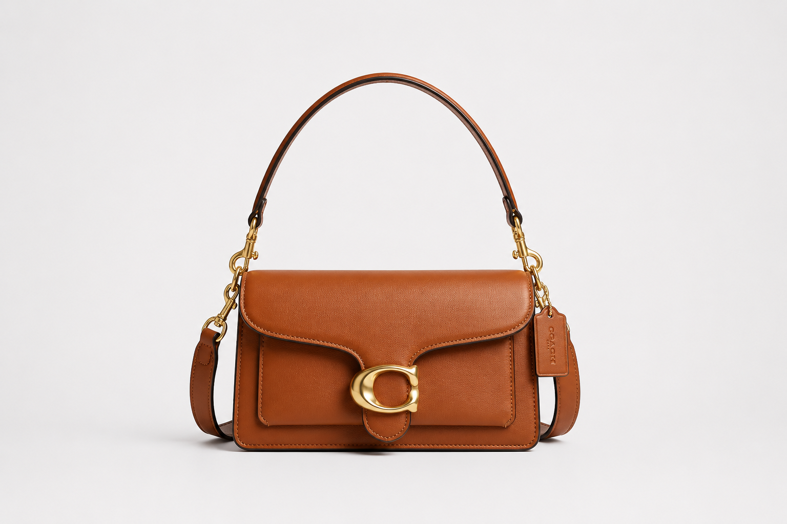 Coach sac à main - tabby 26 classique marron foncé