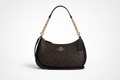 Coach sac d’épaule - teri en toile noir