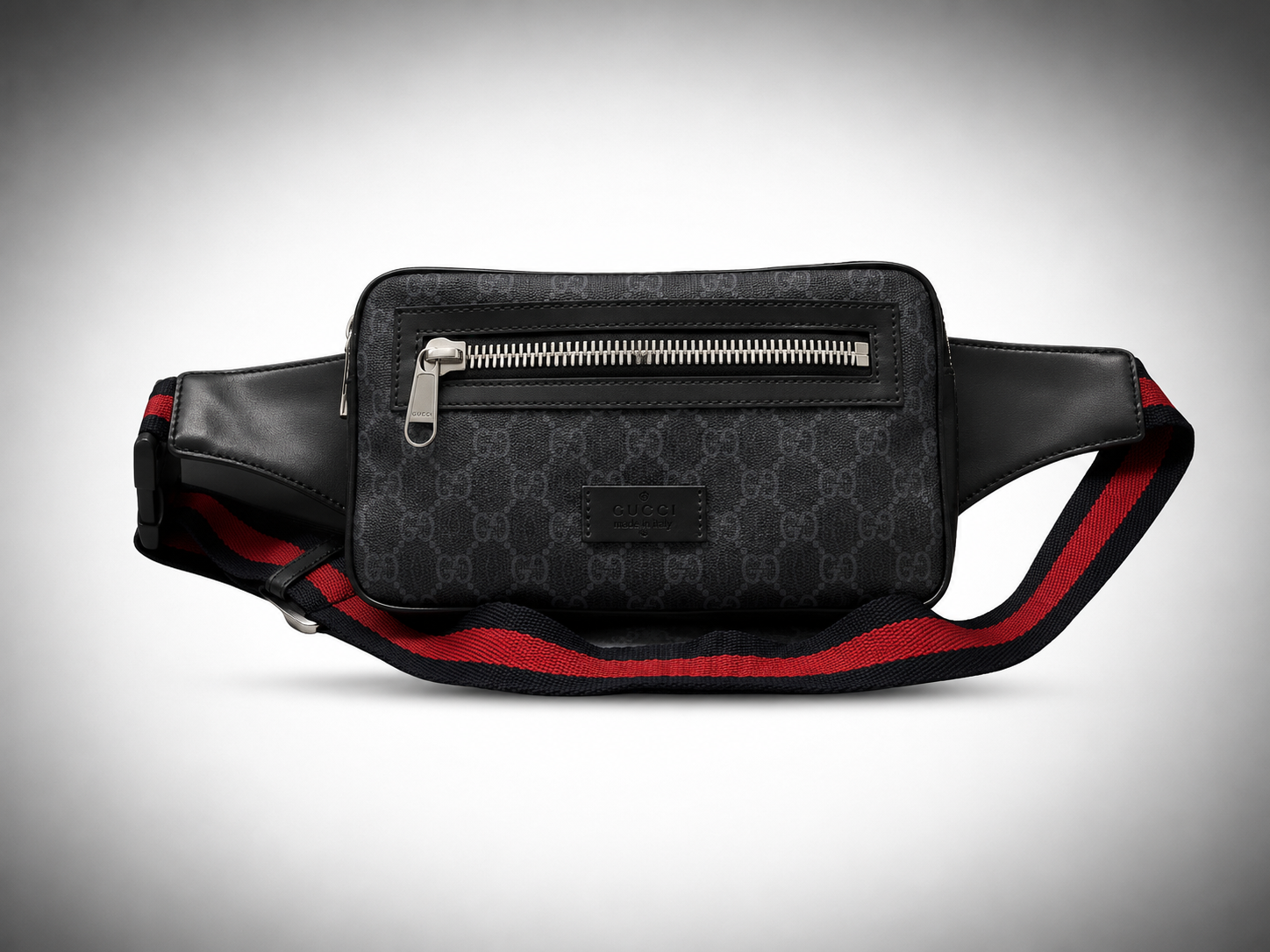 Gucci sac banane - suprême Ophidia noir