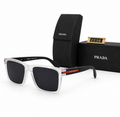 Prada lunette de soleil - Linea rossa PS 05YS blanc et noir
