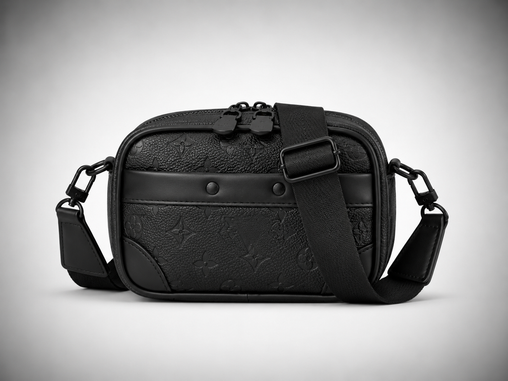 Sac Alpha Messager Louis Vuitton Noir