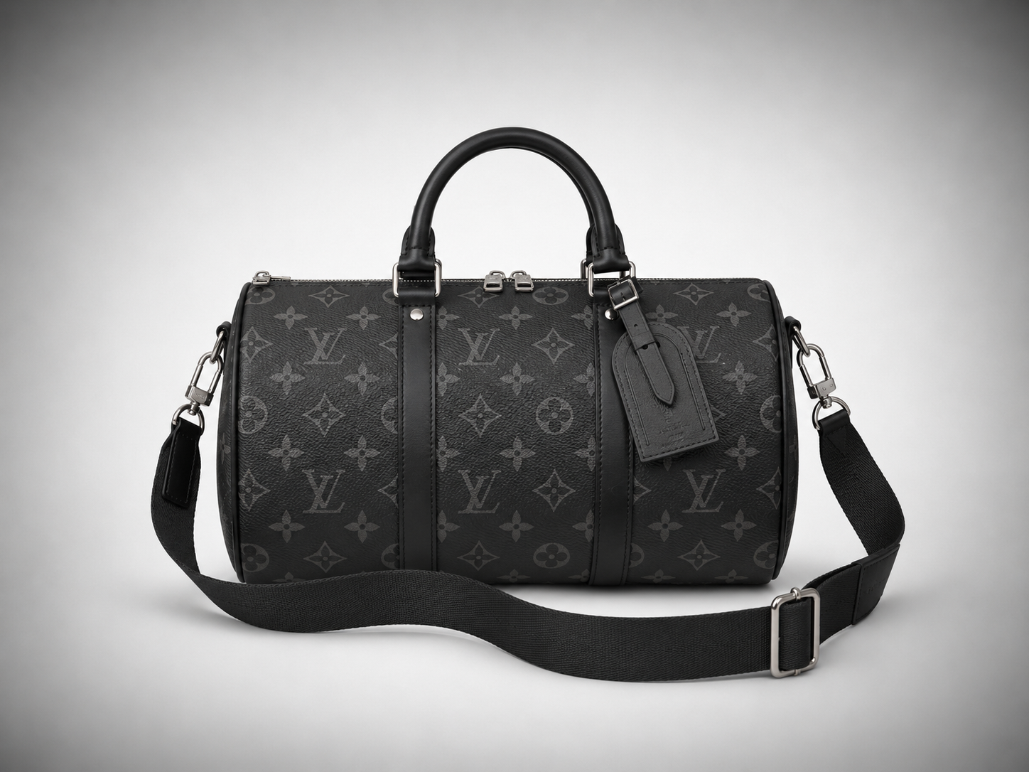 Louis Vuitton sac à bandoulière - keepall 25 noir