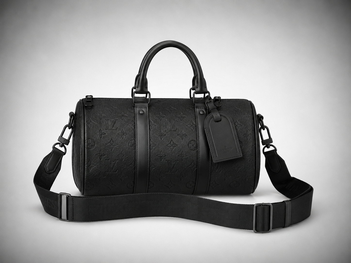 Louis Vuitton sac à bandoulière - keepall 25 full noir