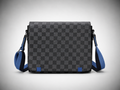 Louis Vuitton sac à bandoulière - district gris et bleu