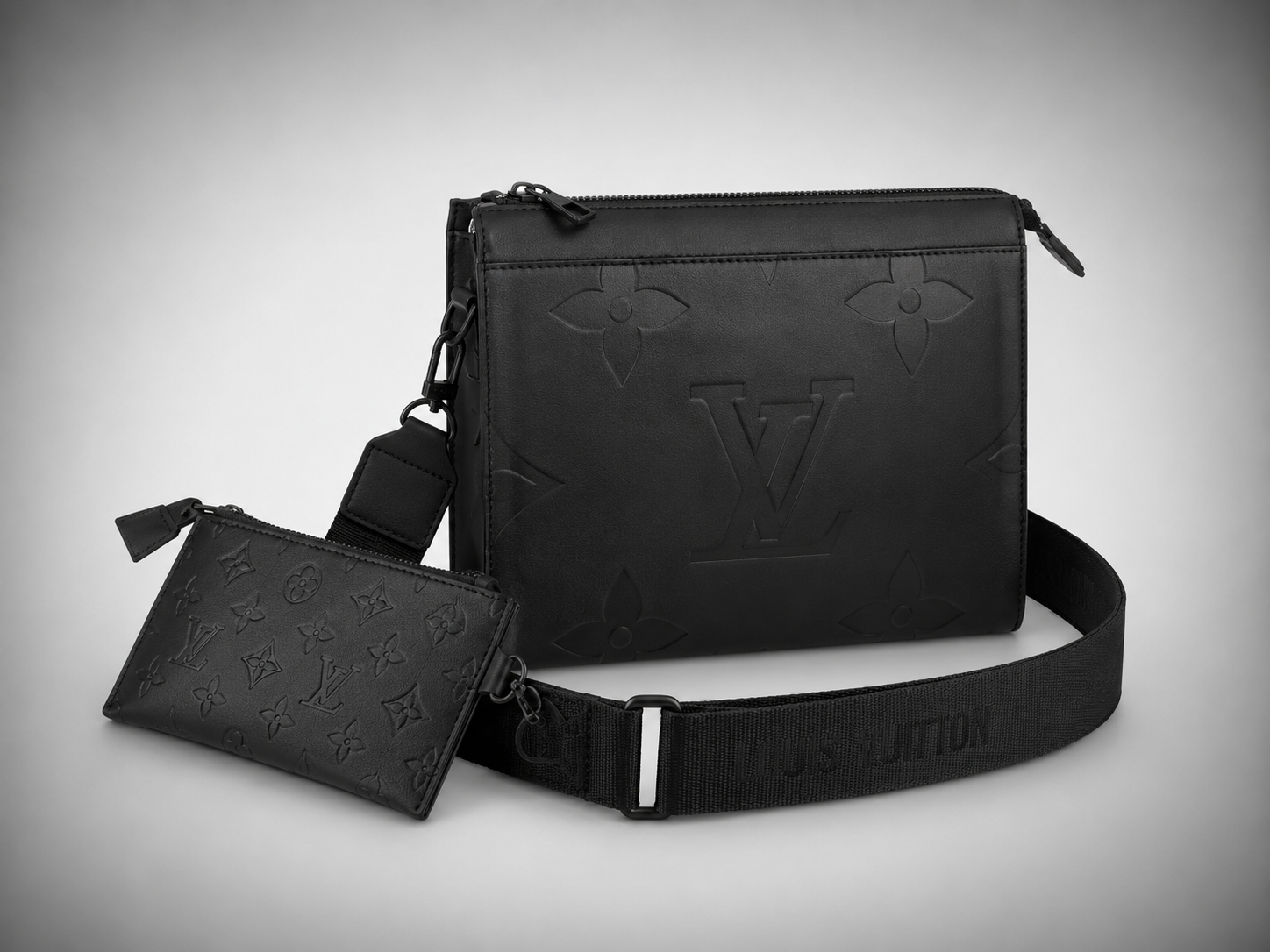 Louis Vuitton sac à bandoulière - trio messager