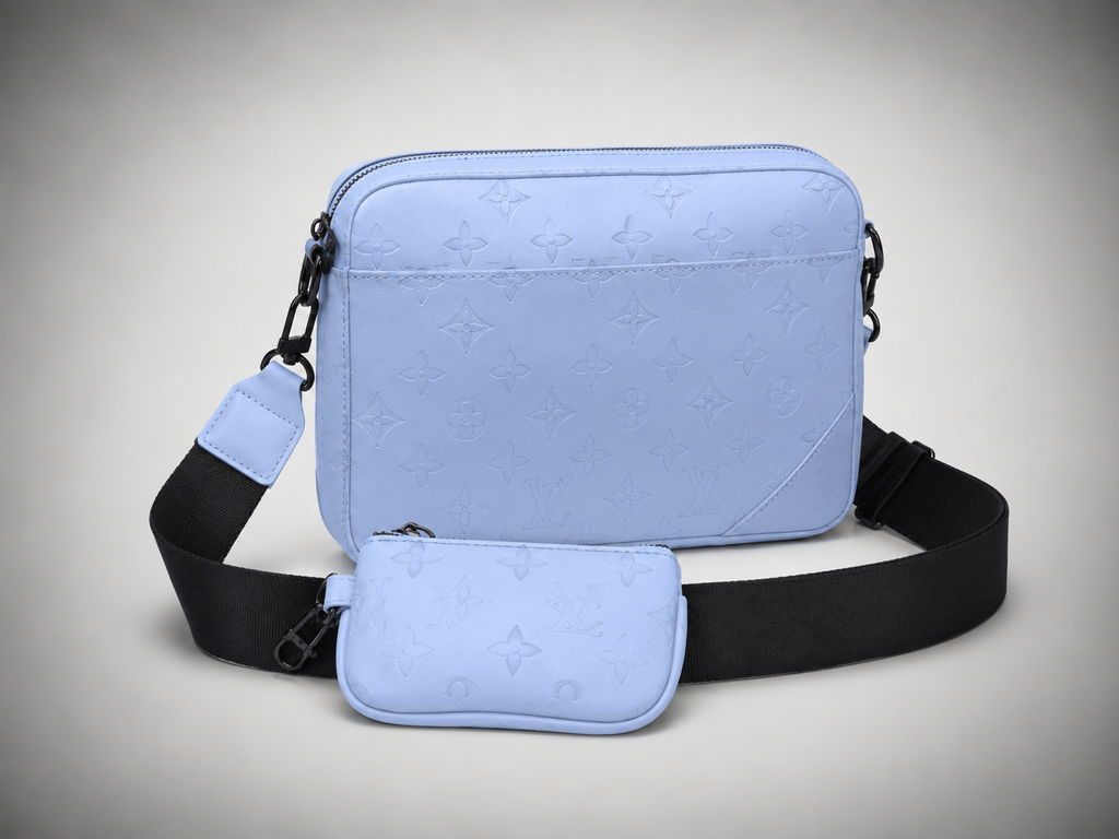 Sac Alpha Messager Louis Vuitton Bleu