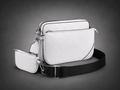 Louis Vuitton sac à bandoulière - trio messager blanc