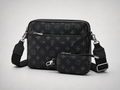 Louis Vuitton sac à bandoulière - trio messager éclipse