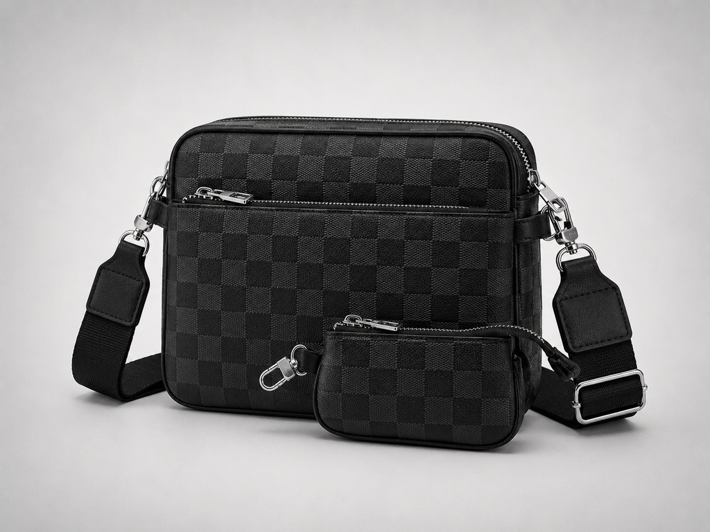 Sac à Bandoulière Louis Vuitton Trio Messager Damier