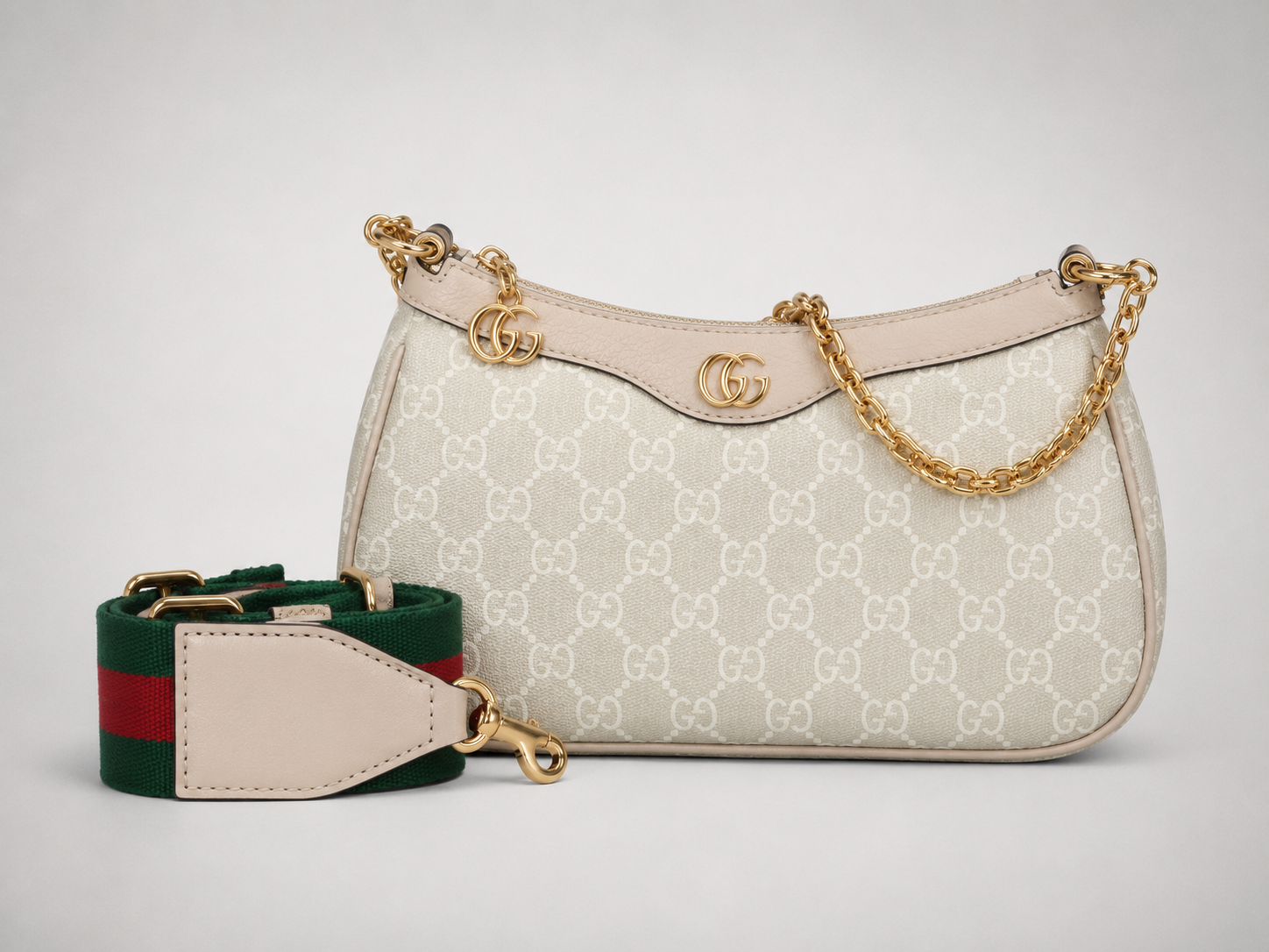 Gucci sac d’épaule - Ophidia mini beige