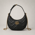 Gucci sac à épaule - Marmont noir