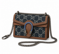 Gucci sac à main - dionysus suprême bleu denim