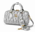 Miu miu sac à main - arcadie argenté
