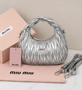 Miu miu sac à main - Gabardine argenté