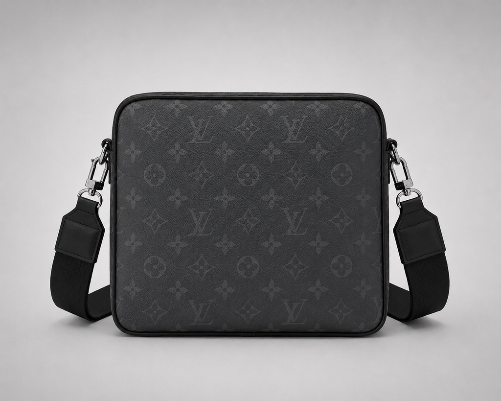 Sac à Bandoulière Louis Vuitton Trio Messager Gris