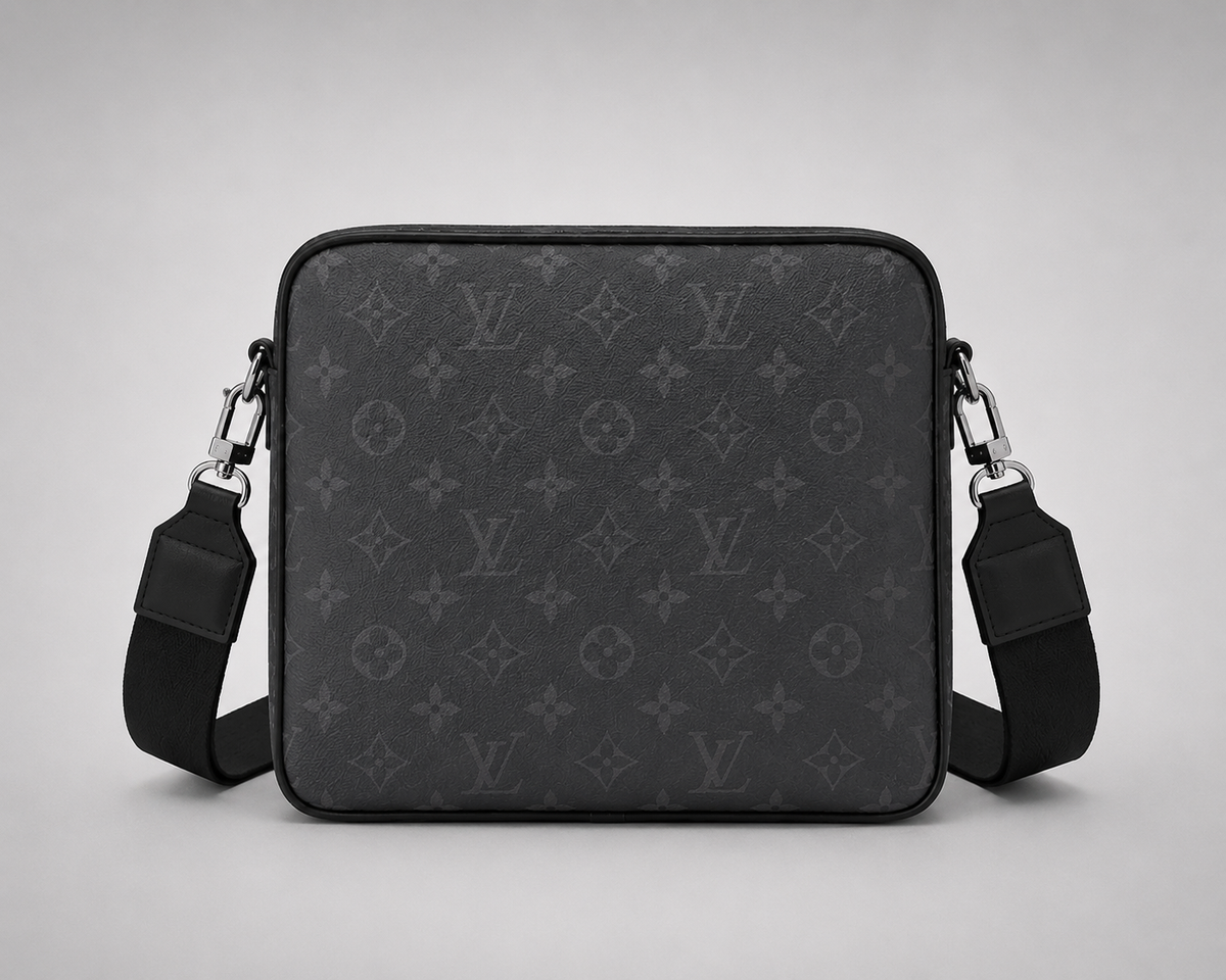 Sac à Bandoulière Louis Vuitton Trio Messager Gris