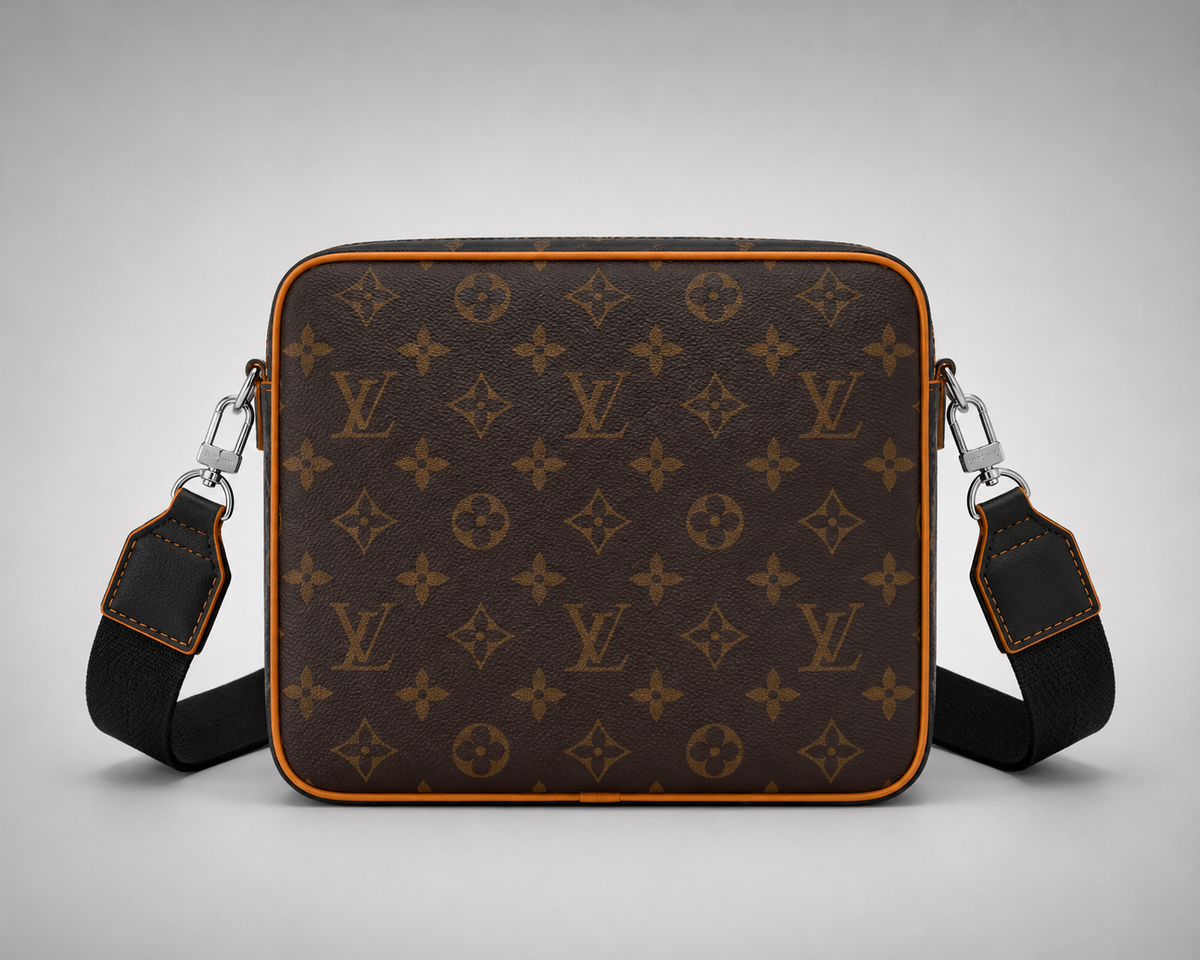 Sac à Bandoulière Louis Vuitton Trio Messager Taïgarama