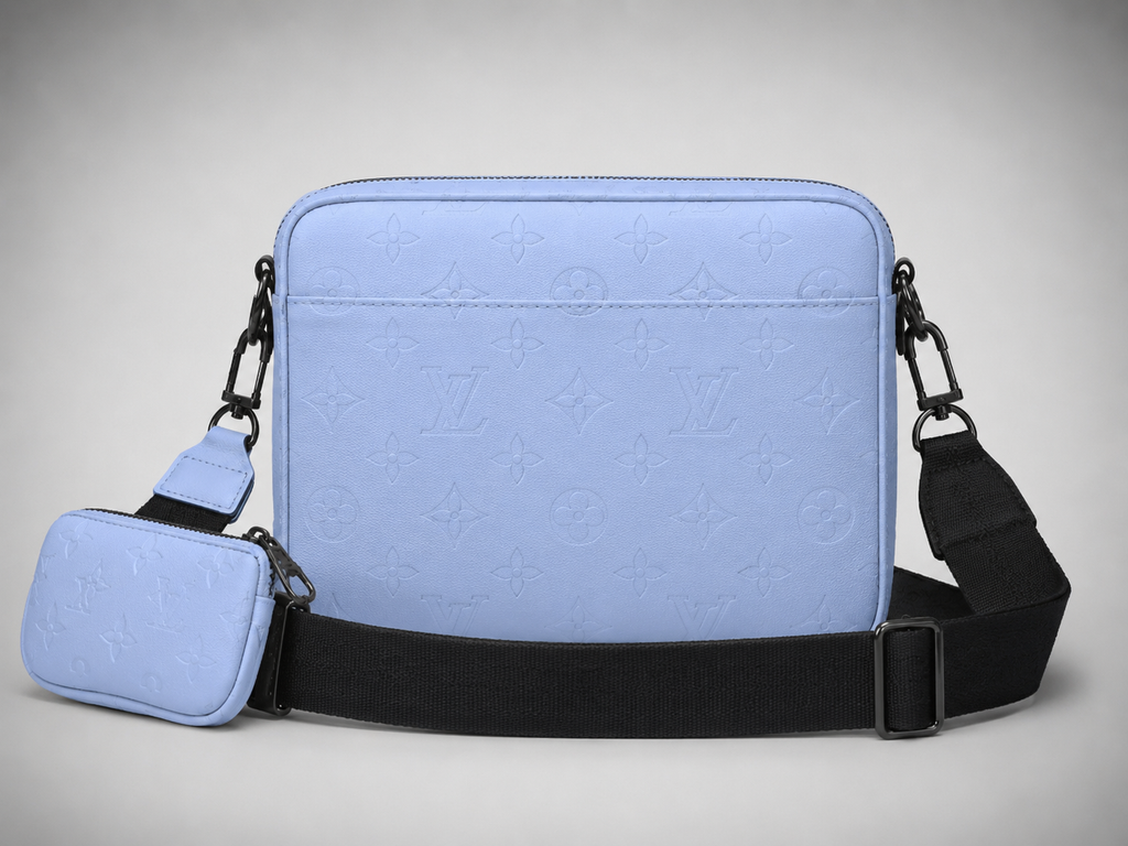 Sac Alpha Messager Louis Vuitton Bleu