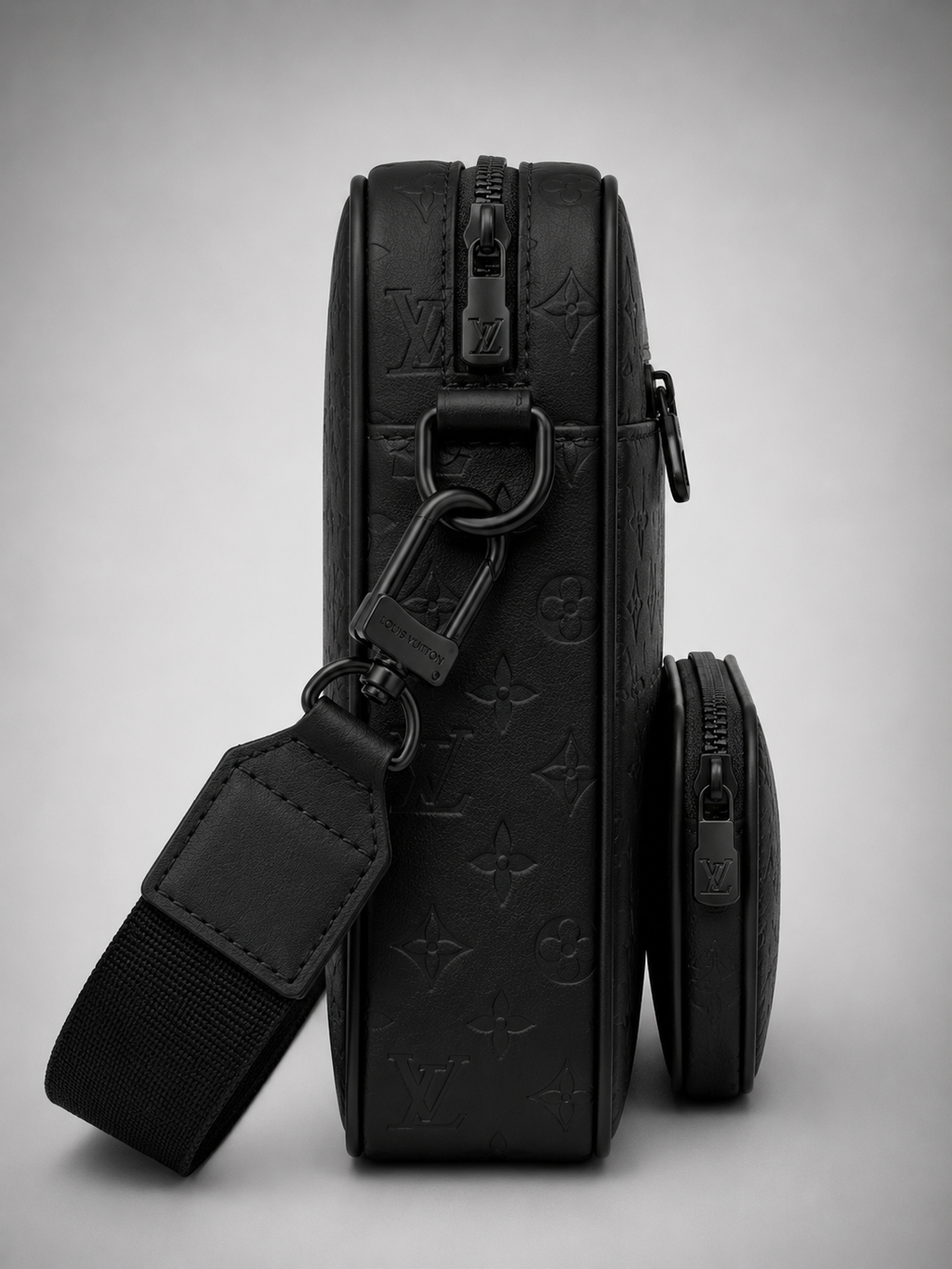 Sac à Bandoulière Louis Vuitton Gaston Cuir Noir