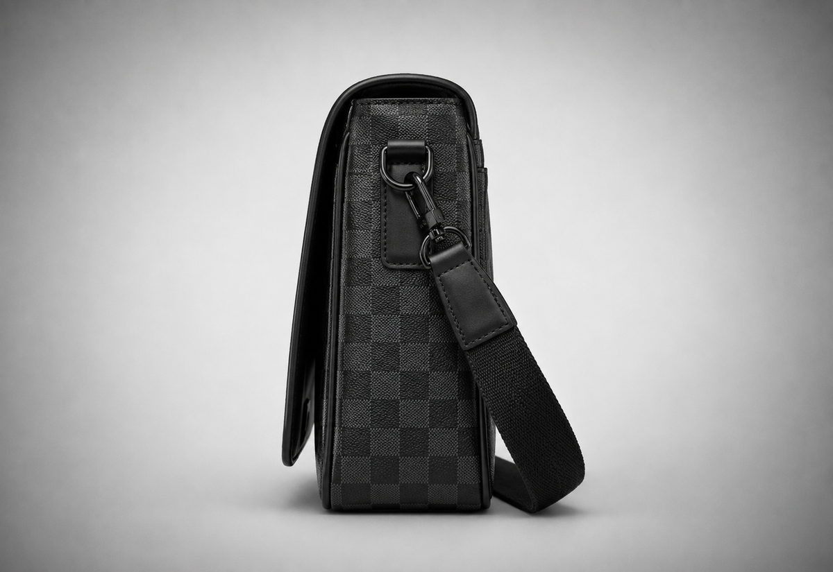 Sac à Bandoulière Louis Vuitton District MM Noir
