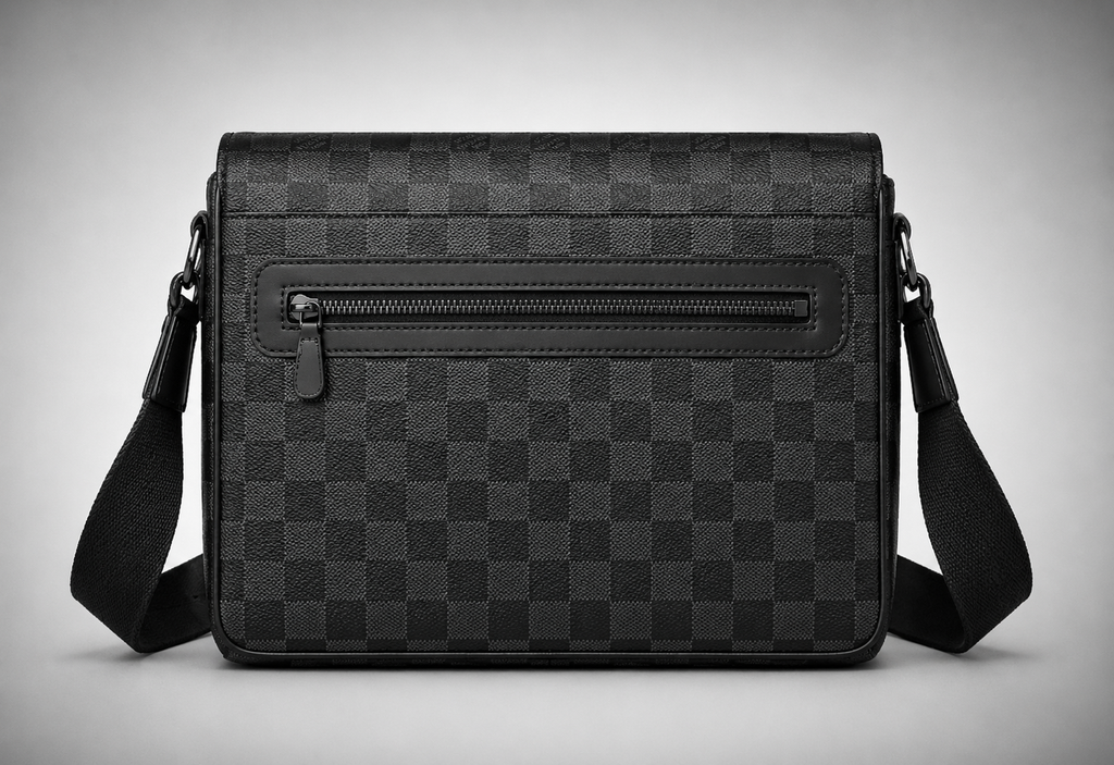 Sac à Bandoulière Louis Vuitton District MM Noir