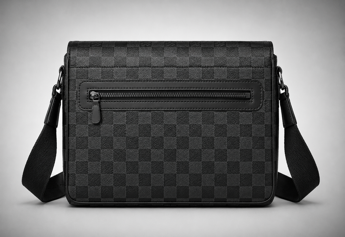 Sac à Bandoulière Louis Vuitton District MM Noir