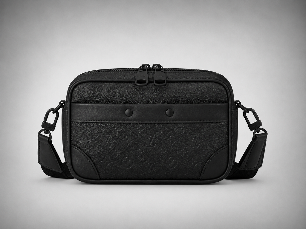 Sac Alpha Messager Louis Vuitton Noir