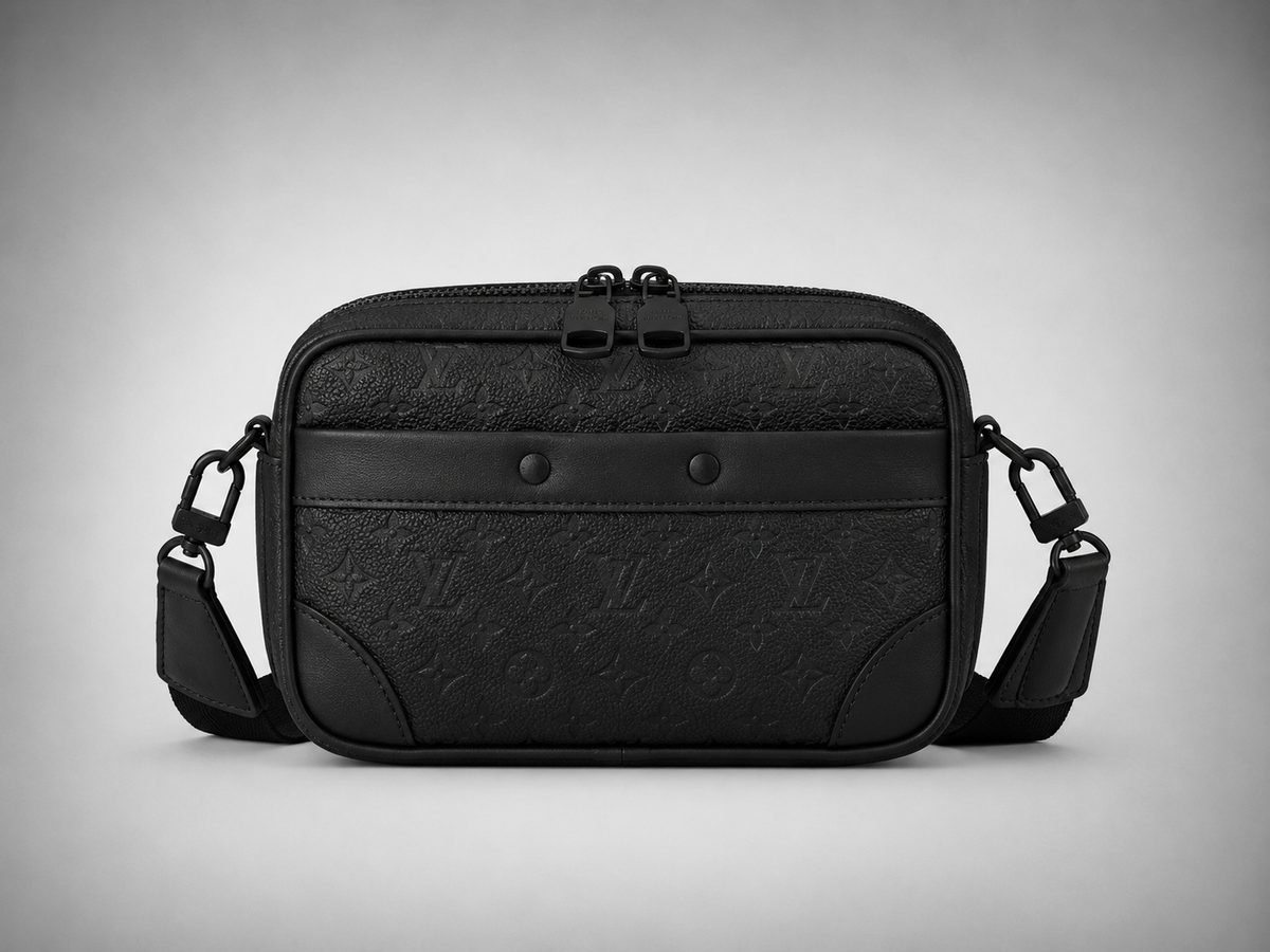 Sac Alpha Messager Louis Vuitton Noir