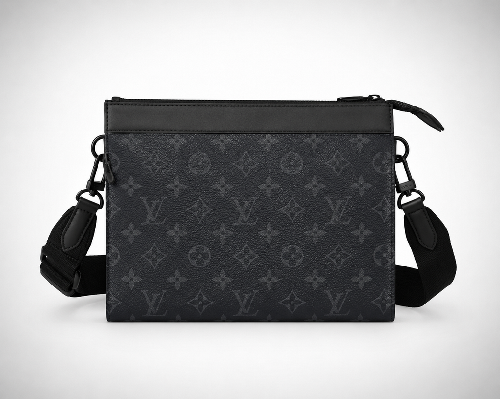 Sac à Bandoulière Louis Vuitton District Noir