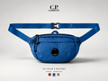 CP company - U16 NYLON B WAISTBAG bleu
