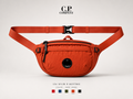 CP company - U16 NYLON B WAISTBAG orange